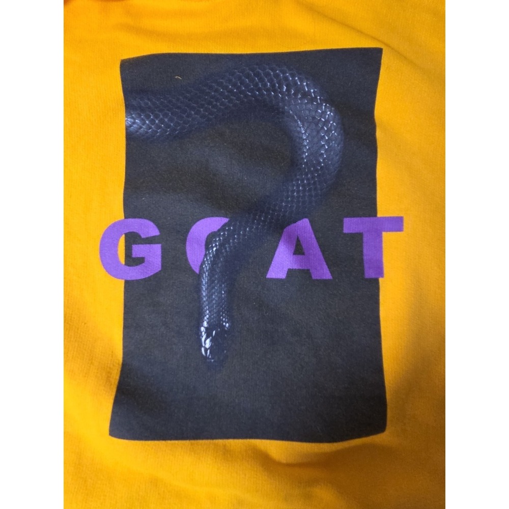 GOAT Hoodie LA Lakers Kobe Bryant Mamba Sweatshirt Size Large‎ Smart Blank - Picture 6 of 6